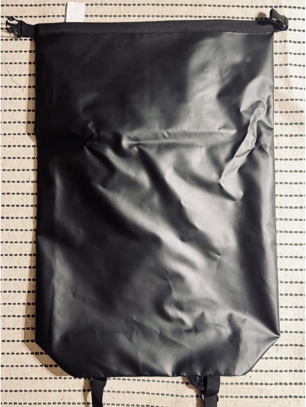NEW Yeezy YZY BP-01 Black Backpack Roll Top Water Repellent